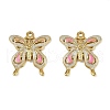 304 Stainless Steel Enamel Pendants STAS-L290-19A-G-1