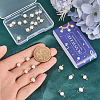 30Pcs Natural Cultured Freshwater Pearl Connector Charms PALLOY-SC00005-3
