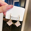 Alloy Enamel Stud Earrings FS-WGE0AD6-34-1