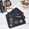 Velvet Brooch Pin Display Organizer DJEW-WH0011-04-5