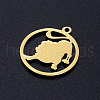 201 Stainless Steel Pendants STAS-S105-JN363-5-2
