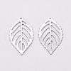 Tarnish Resistant 304 Stainless Steel Pendants STAS-L224-004P-2