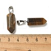 Natural Tiger Eye Pendants G-Z067-07P-04-4
