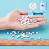 Plating Acrylic Beads PACR-CW0001-02B-17