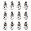 Tibetan Style Alloy 3 Hole Guru Beads FIND-TAC0017-34A-1