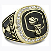 Zinc Alloy Rhinestone Finger Rings for Men FS-WG0EBC9-02-3
