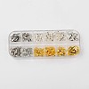 Zinc Alloy Lobster Claw Clasps PALLOY-X0024-B-1