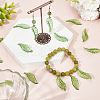 DELORIGIN 300Pcs 6 Styles Transparent Acrylic Pendants FIND-DR0001-41-4
