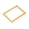 Ion Plating(IP) 201 Stainless Steel Linking Ring STAS-I313-02F-G-2