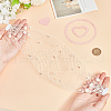Nylon Fascinator Mesh Face Veil AJEW-WH0166-93-3