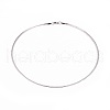 304 Stainless Steel Choker Necklaces and Bangles Jewelry Sets SJEW-L144-A03-P-2