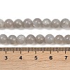 Natural Grey Moonstone Beads Strands G-G206-A01-6mm-5