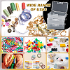 Plastic Bead Containers with Hinged Lid AJEW-WH0479-88A-6