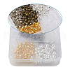 Craftdady Brass Ball Post Stud Earring Findings KK-CD0001-04-10