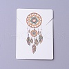 Cardboard Necklace Display Cards CDIS-F002-06B-1