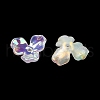 Plating Opaque Acrylic Bead Cap OACR-E039-66A-2