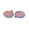 Ion Plating(IP) 304 Stainless Steel Pendants STAS-B031-28R-3