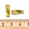 Rack Plating Brass Enamel Beads KK-Z063-08G-3