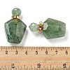 Faceted Natural Green Strawberry Quartz Pendants G-A225-01B-G-3