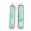 Natural Amazonite Pendants X-G-S344-23C-2