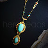 CHGCRAFT 100Pcs 5 Colors Tibetan Style Alloy Chandelier Component Links FIND-CA0009-80-6