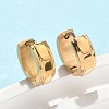 304 Stainless Steel Hoop Earrrings for Women EJEW-U066-02G-2