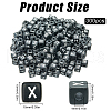 SUNNYCLUE 300Pcs Letter Acrylic European Beads OACR-SC0001-70C-2