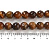 Natural Tiger Eye Round Bead Strands G-R200-12mm-3