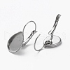 Tarnish Resistant 304 Stainless Steel Leverback Earring Findings X-STAS-L253-007A-P-3
