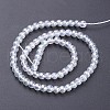 Glass Beads Strands GR4mm01Y-AB-3