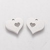 Non-Tarnish 304 Stainless Steel Charms X-STAS-Q201-T070-2