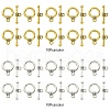 20Pcs 2 Colors Tibetan Style Alloy Toggle Clasps FIND-YW0004-22-2