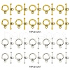 20Pcs 2 Colors Tibetan Style Alloy Toggle Clasps FIND-YW0004-22-2