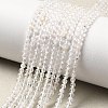 Natural Quartz Crystal Beads Strands G-B145-A02-3mm-1