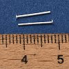 Brass Flat Head Pins KK-H502-01A-S-3
