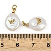 Natural Keshi Pearl Pendants STAS-Z136-01G-01-3