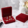 Velvet Jewelry Box VBOX-WH0012-03A-5