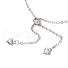 304 Stainless Steel Cable Chains Link Bracelets BJEW-JB11617-4