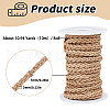 SUNNYCLUE 10M Braided Faux Suede Cord LW-SC0003-03-2