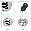 CREATCABIN Pocket Hug Token Long Distance Relationship Keepsake Keychain Making Kit DIY-CN0002-67H-3