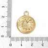 304 Stainless Steel Pendants STAS-D366-01G-G-3
