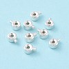 925 Sterling Silver Crimp Beads STER-D035-01S-2