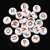 UV Plating Enamel Acrylic Beads PACR-N015-01E-2