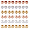 DICOSMETIC 90Pcs 3 Colors 304 Stainless Steel Beads STAS-DC0014-45-1