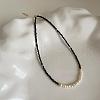 Mother's Day Jewellery Vintage Natural Freshwater Pearl & Glass Beaded necklaces QO5494-3-1