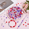 SOFPLATE Mother's Day Theme Opaque Acrylic Beads Kits MACR-SP0001-40-4