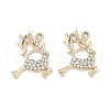 Alloy Rhinestone Pendants FIND-M018-17G-1