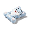 Cat Silicone Focal Beads SIL-B069-01E-2