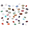   48Pcs 24 Styles Natural Mixed Gemstone Cabochons G-PH0002-54-7