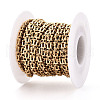 304 Stainless Steel Rectangle Link Chains STAS-T066-66G-2